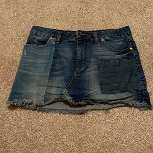 Denim skirt